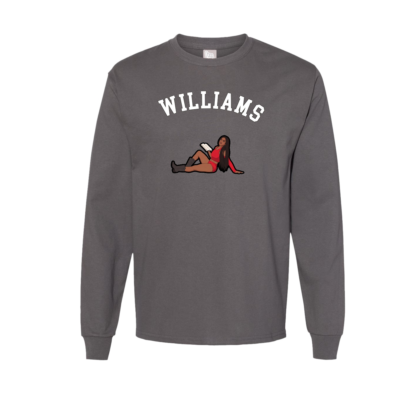 Long Sleeve Tee — Shirsey Arch in Grey