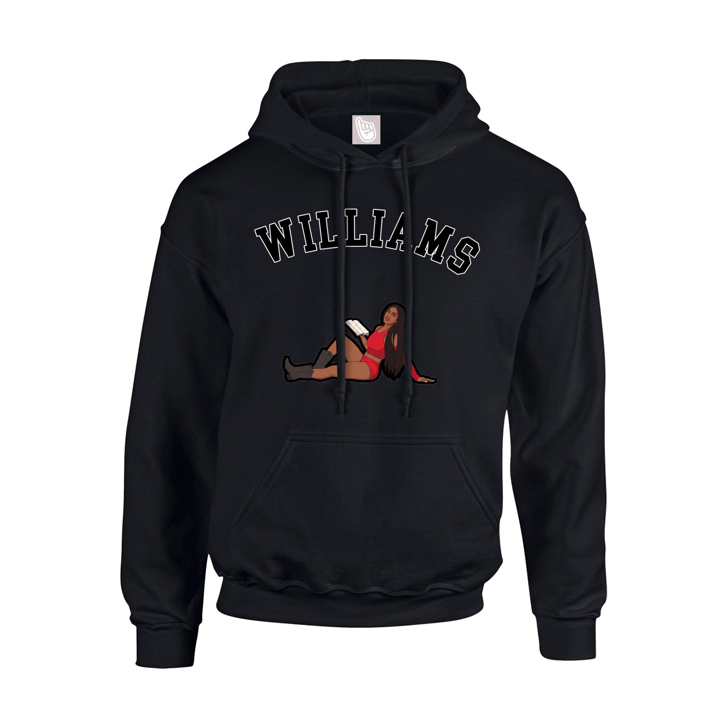 Youth Hoodie — Shirsey Arch in Black