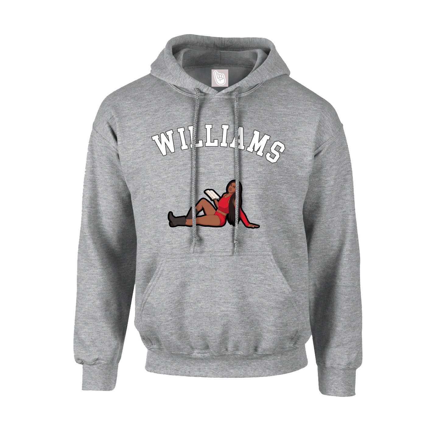 Youth Hoodie — Shirsey Arch in Grey
