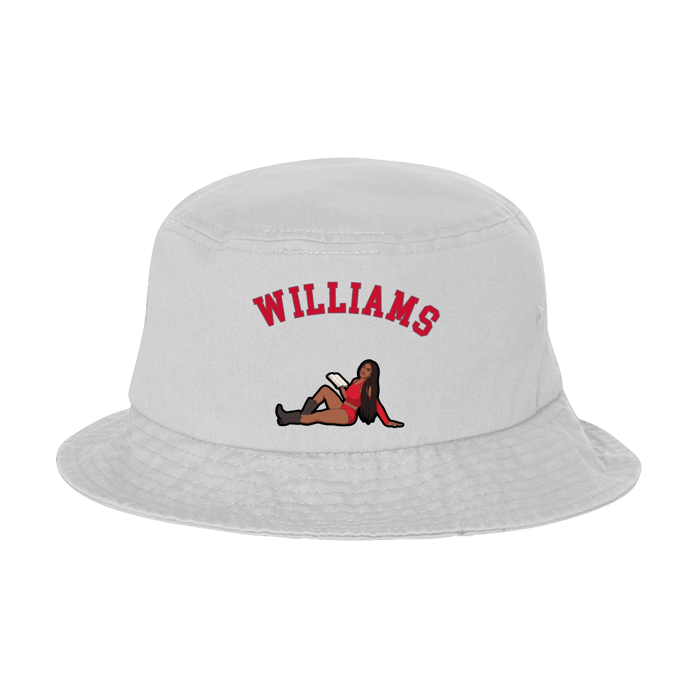 Bucket Cap — Shirsey Arch in White