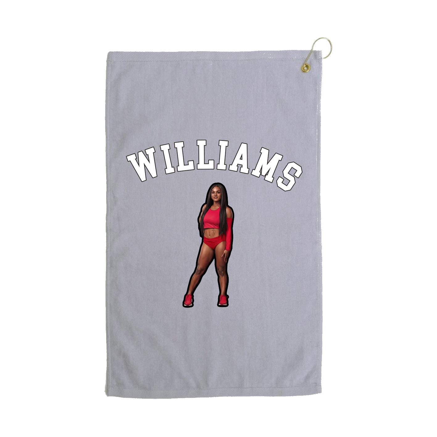 Golf Towel — Shirsey Arch in Grey