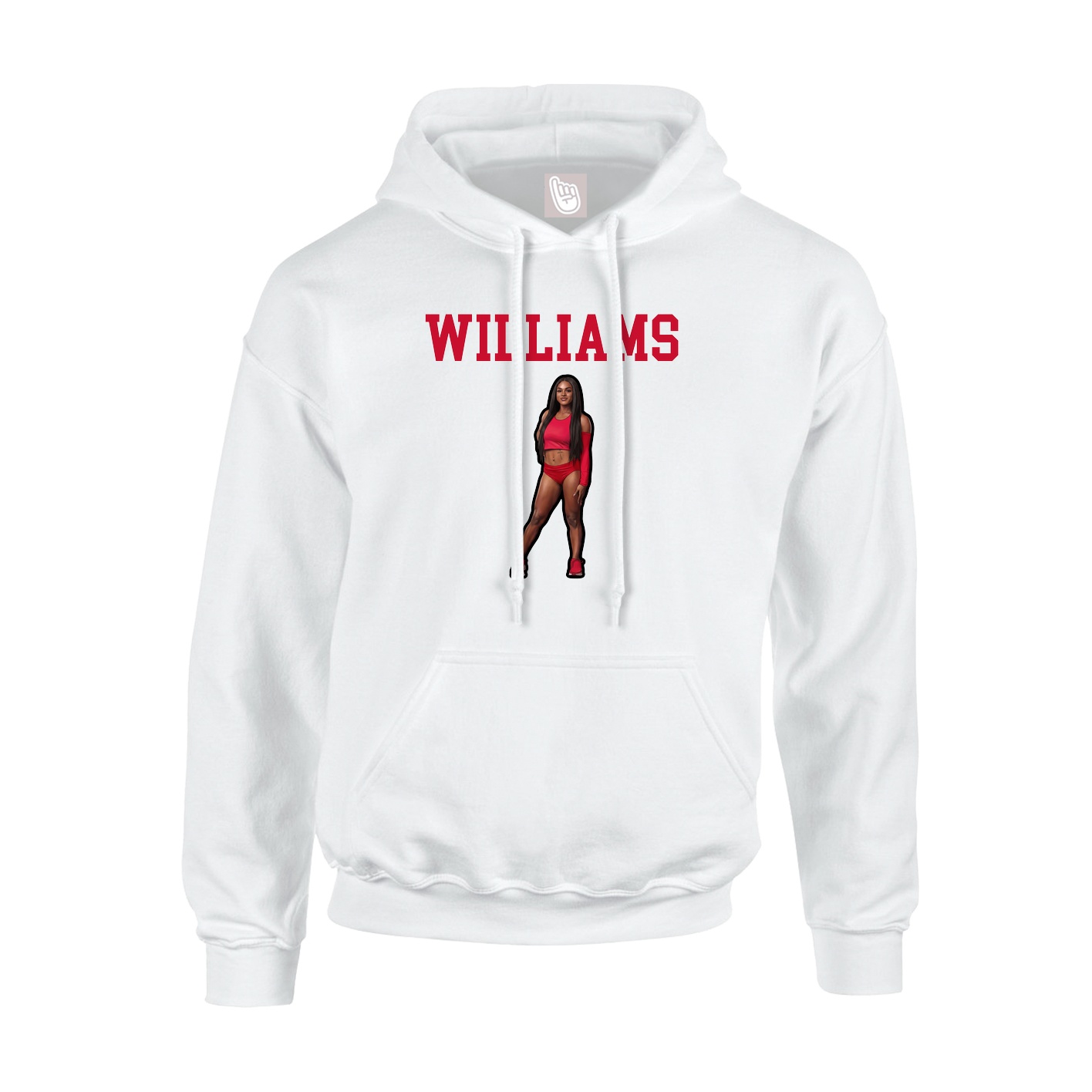 Youth Hoodie — Shirsey in White