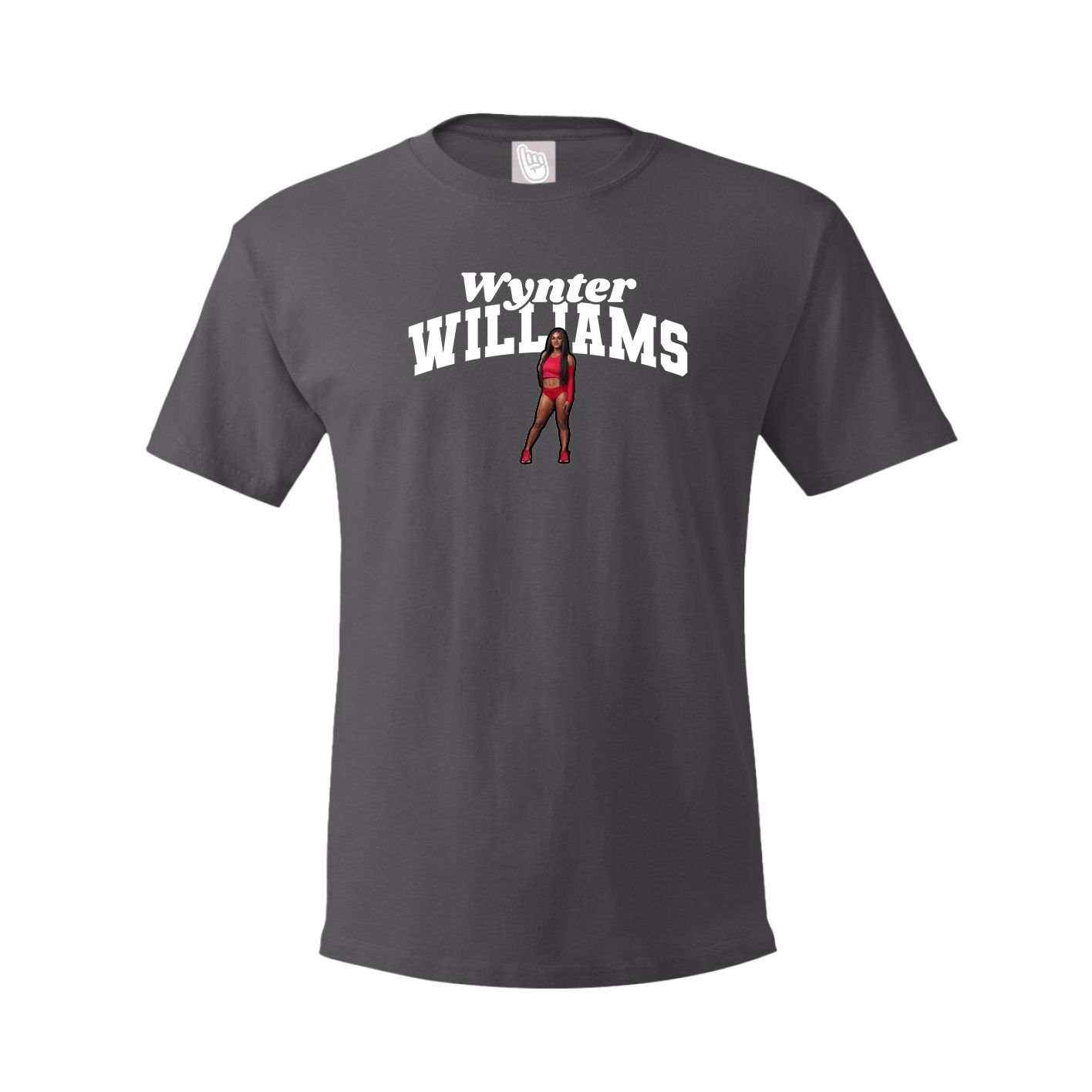 Tee — Signature Arch in Grey