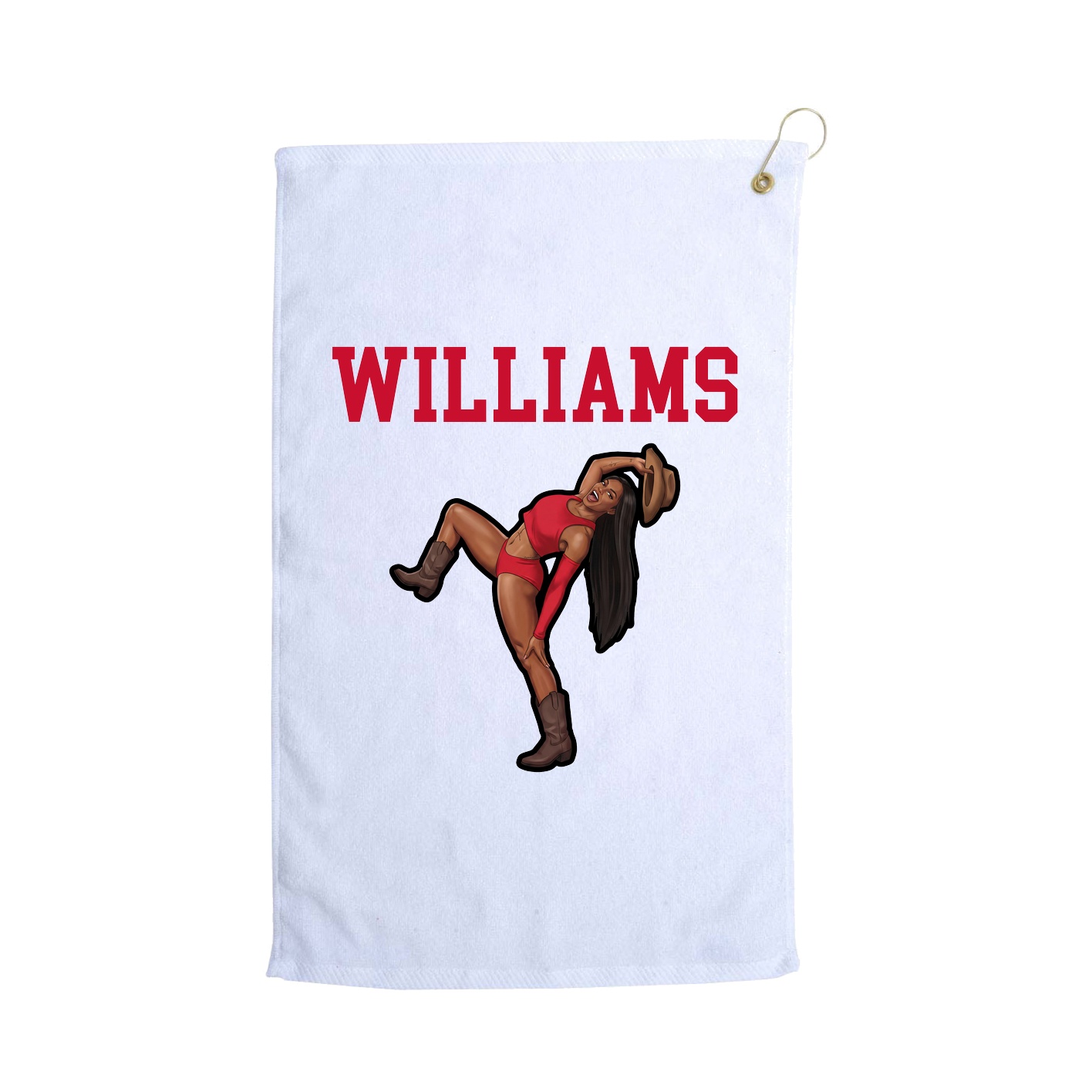Golf Towel — Shirsey in White