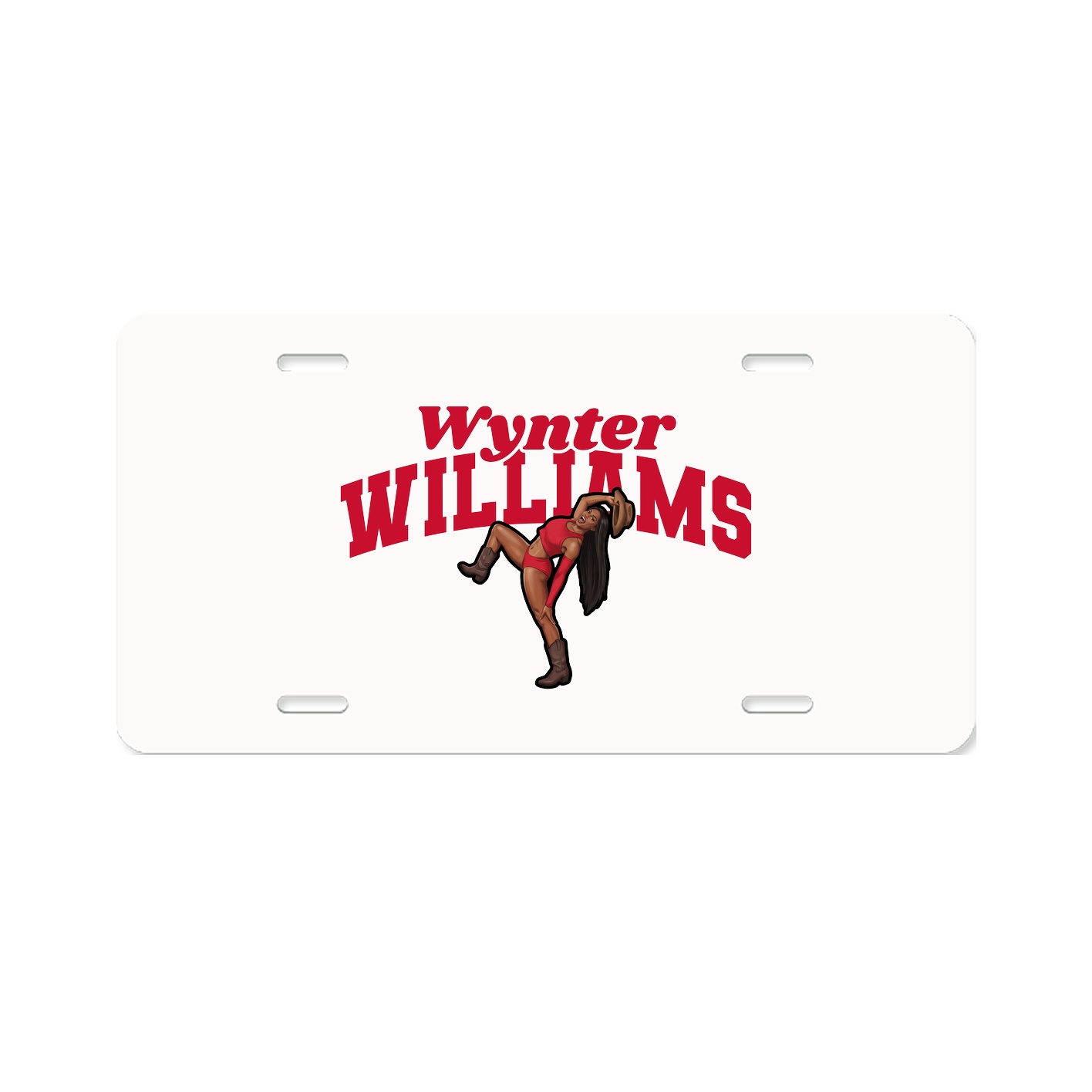 License Plate — Signature Arch in Classic