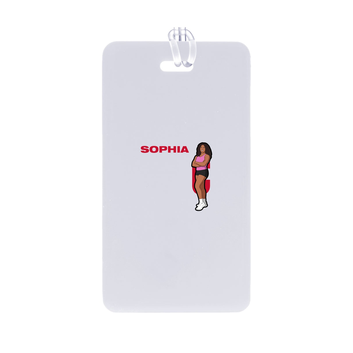 Bag Tag — Player Name in Classic