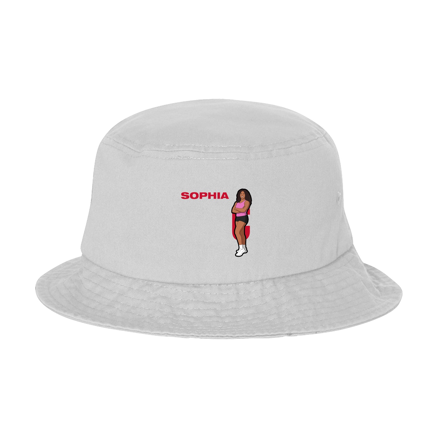 Bucket Cap — Player Name in White