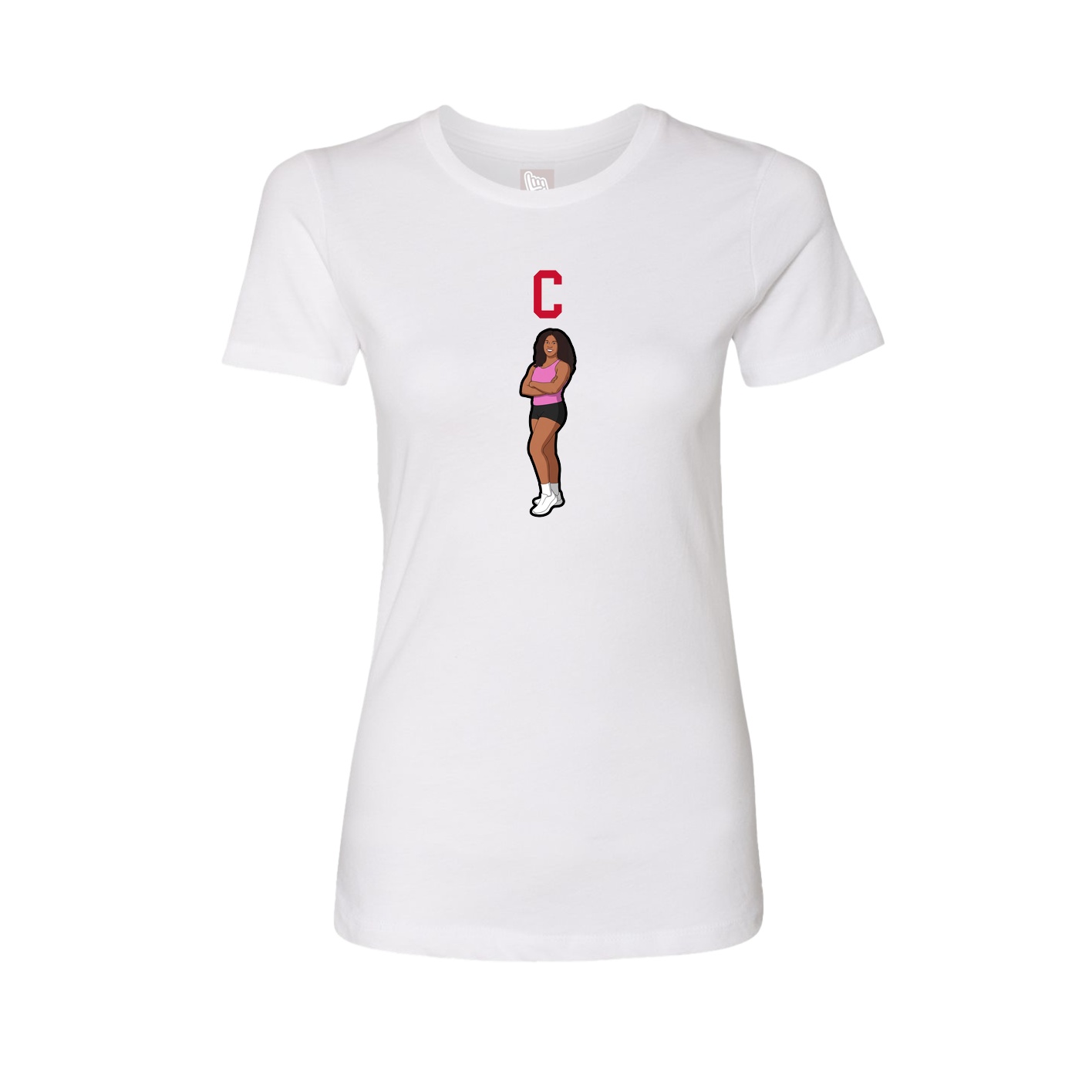 Fitted Women's Tee — Shirsey in White