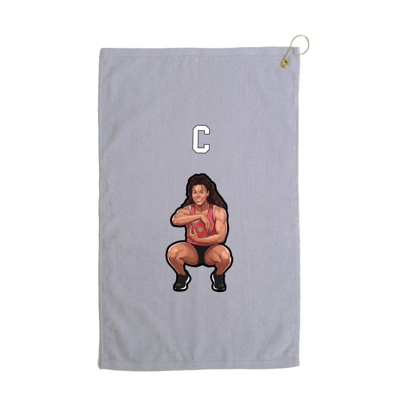 Golf Towel — Shirsey Arch in Grey