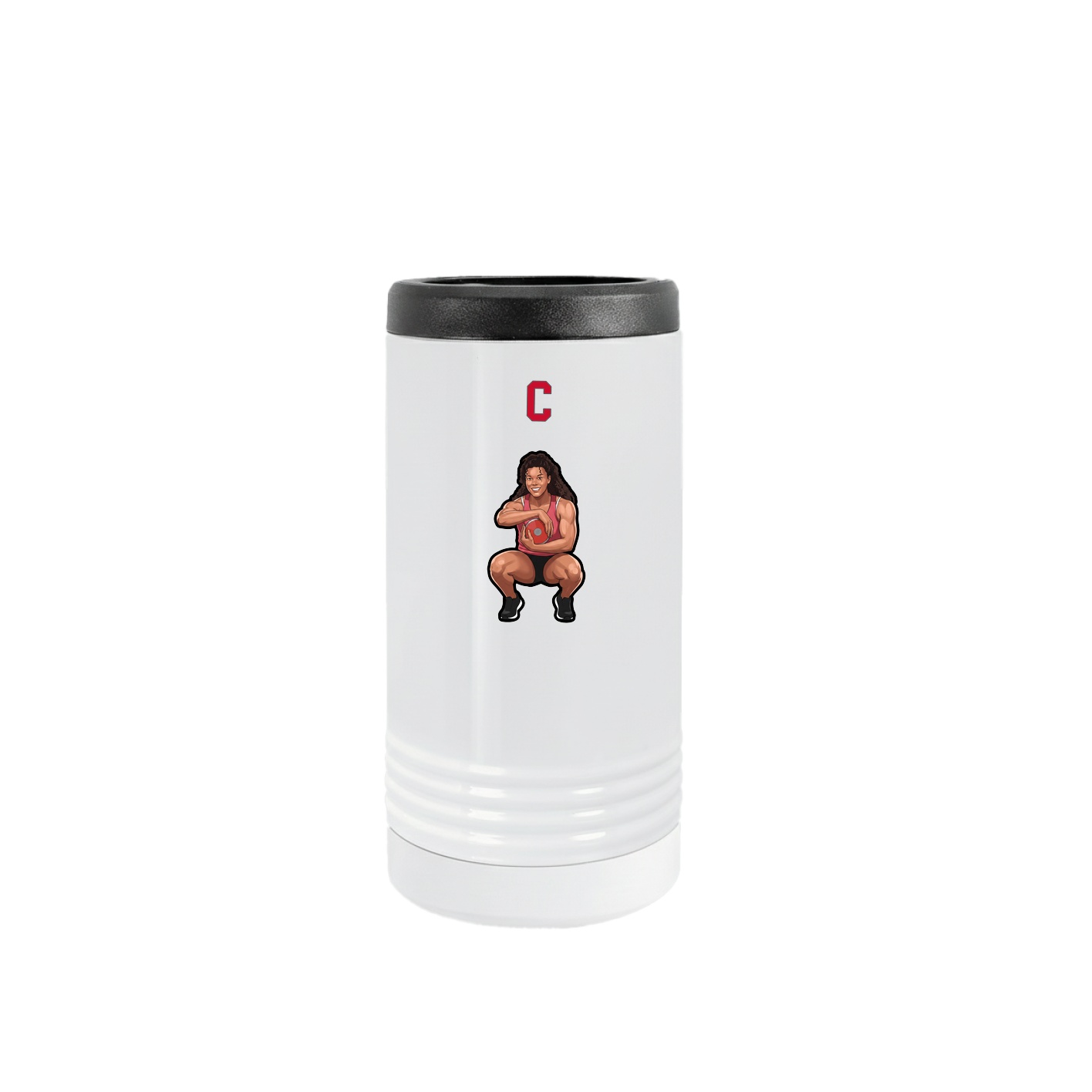 Slim Beverage Holder — Shirsey Arch in White