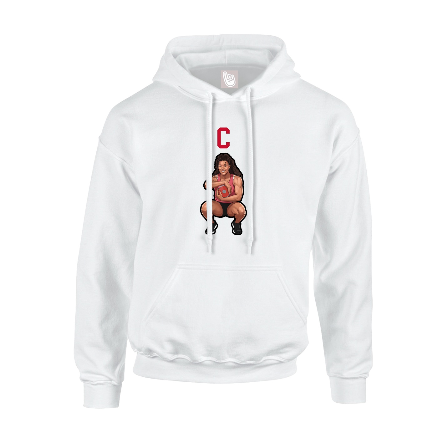 Youth Hoodie — Shirsey in White