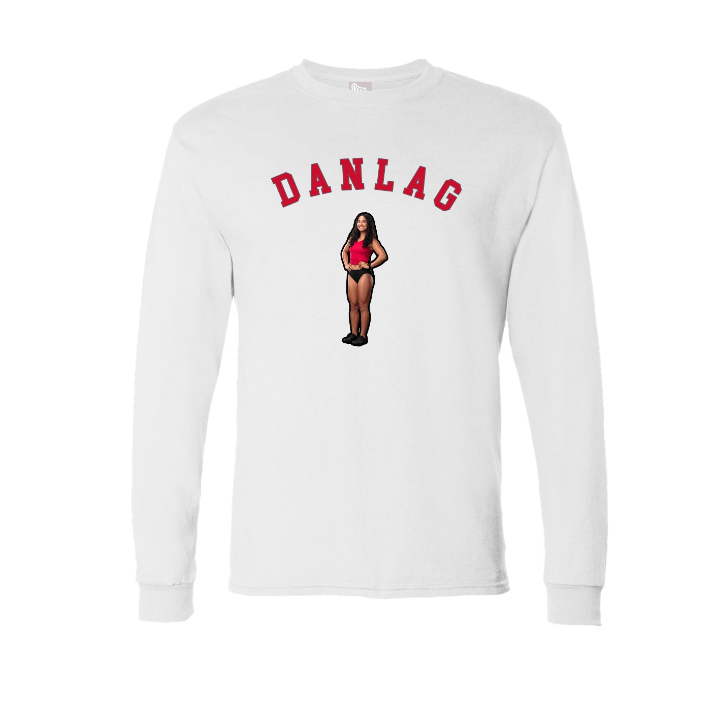 Long Sleeve Tee — Shirsey Arch in White