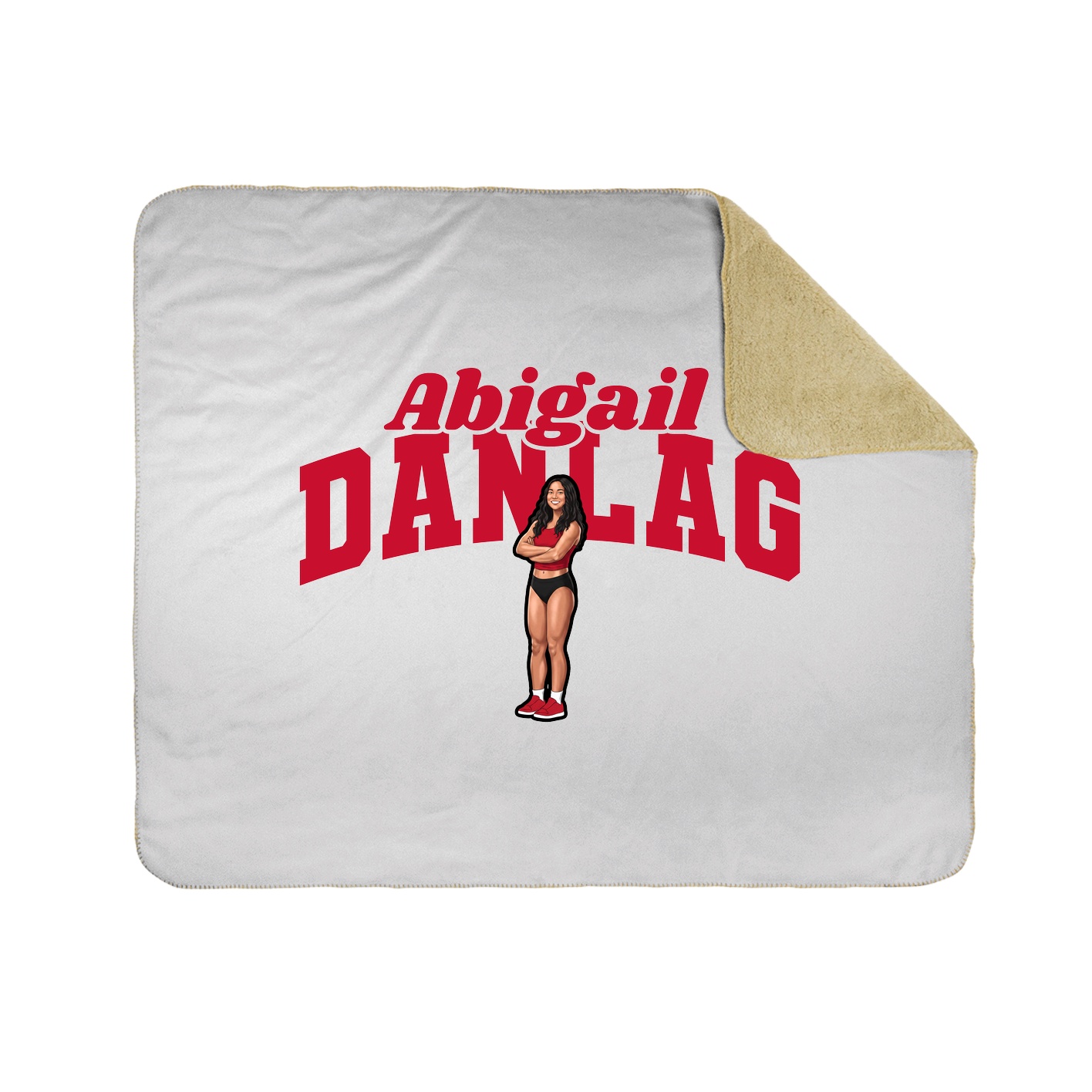 Throw Blanket — Signature Arch in White