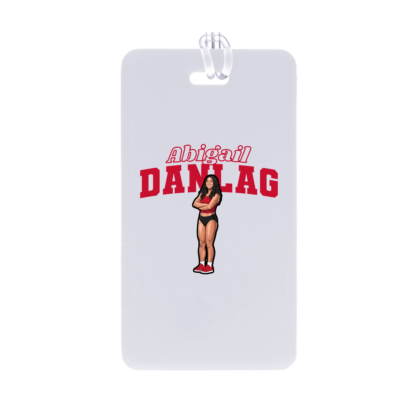 Bag Tag — Name Arch in Classic