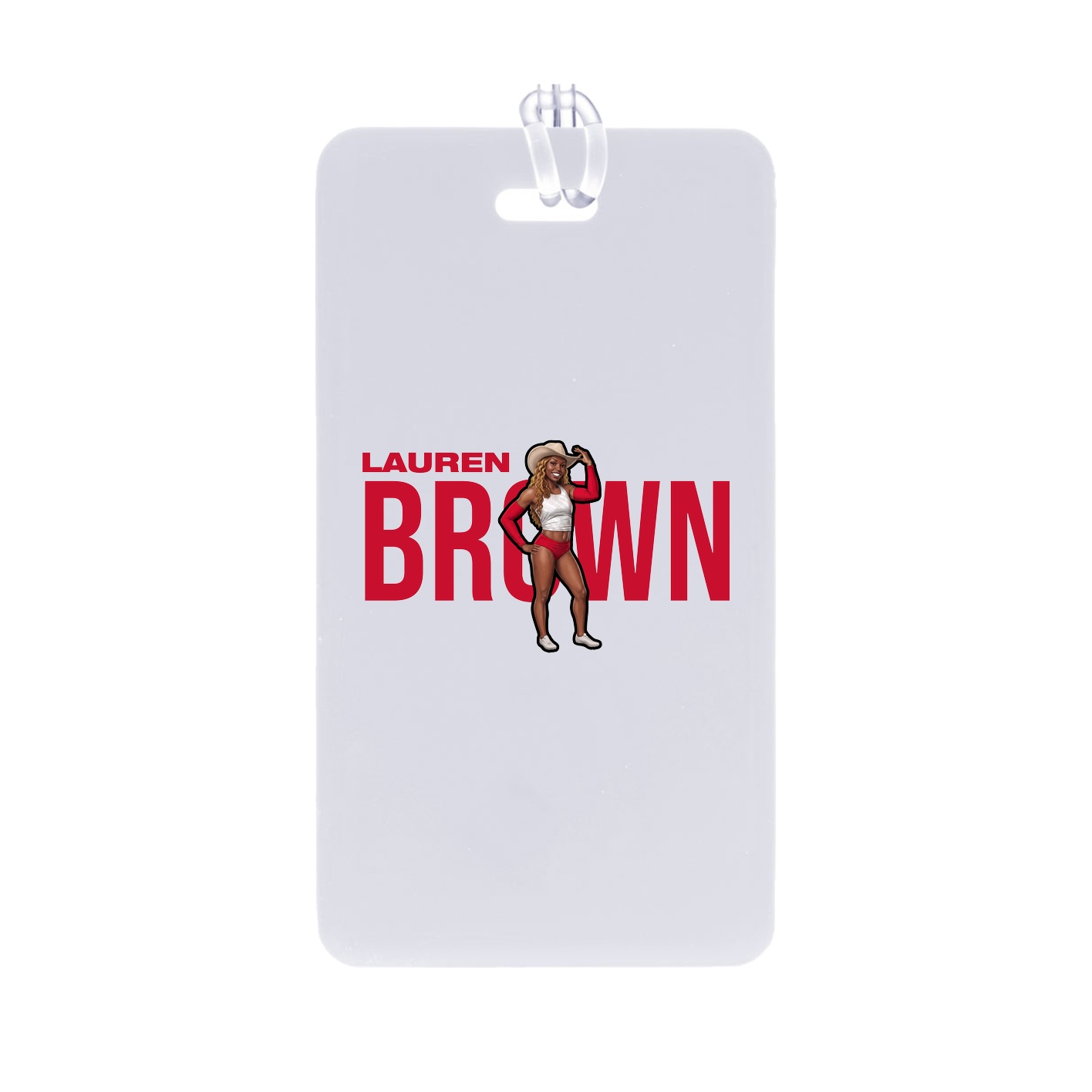 Bag Tag — Player Name in Classic