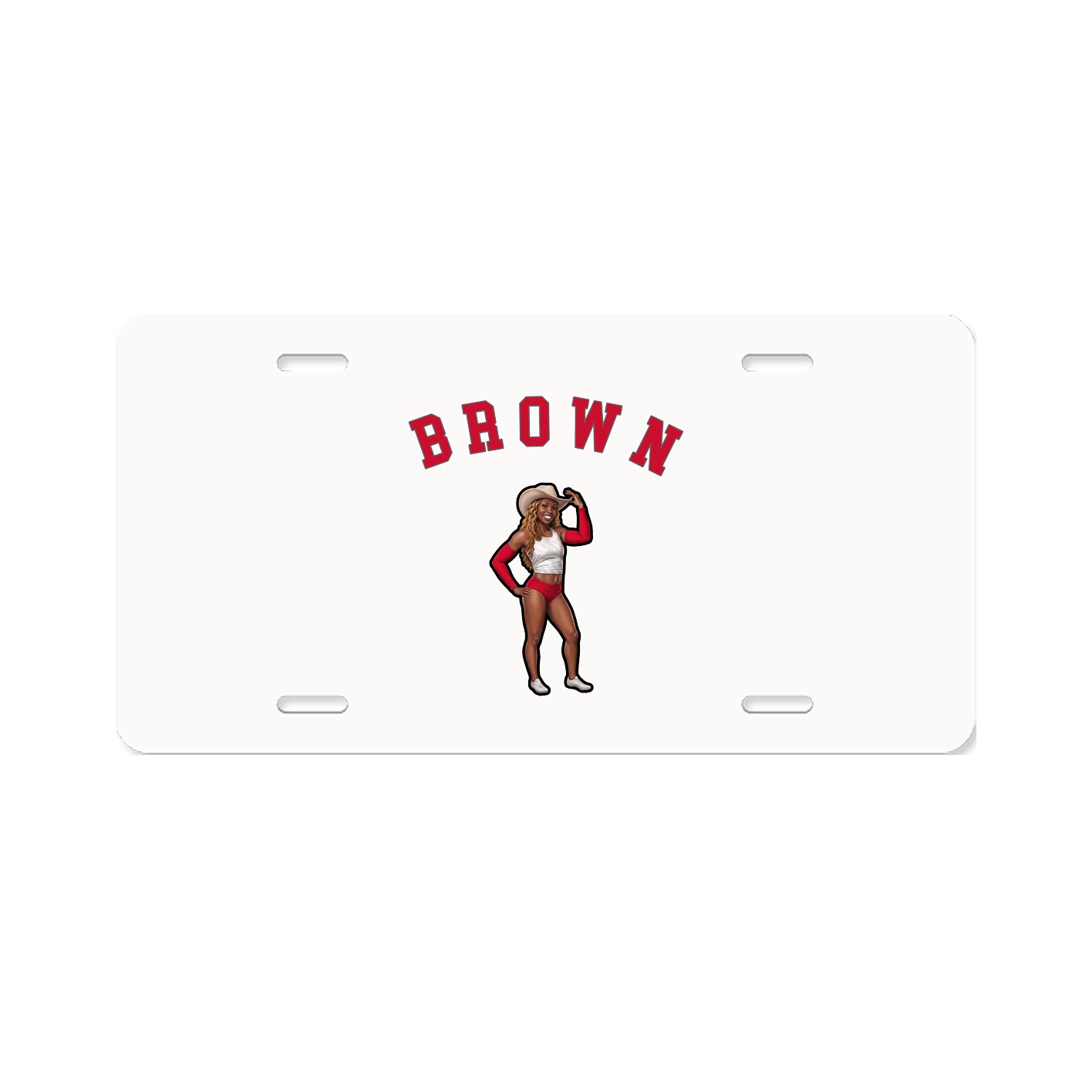 License Plate — Shirsey Arch in Classic