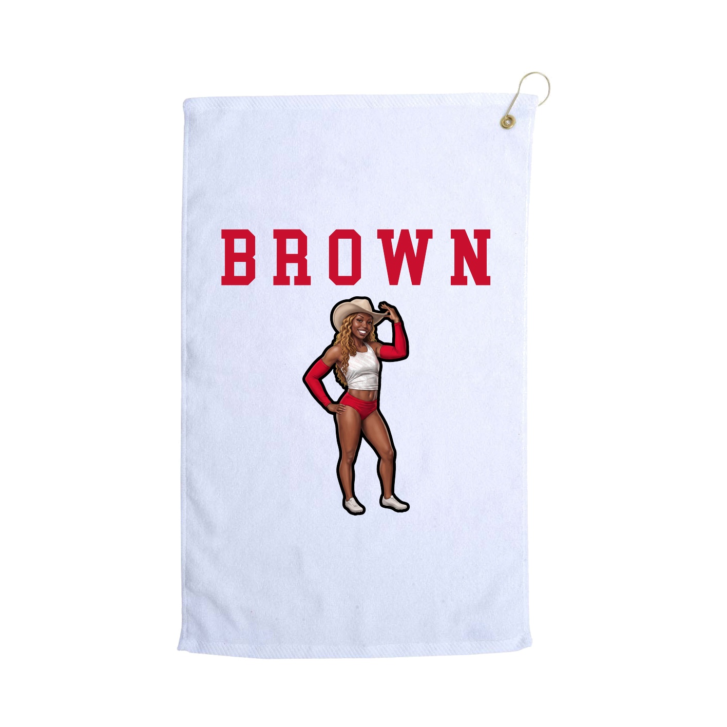 Golf Towel — Shirsey in White