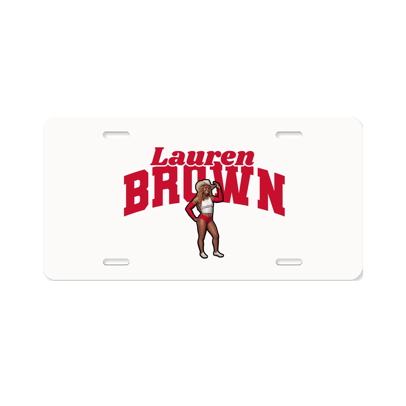 License Plate — Signature Arch in Classic