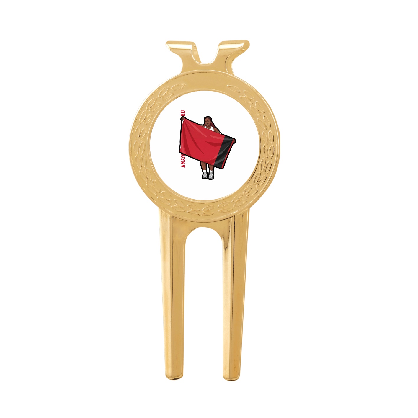 Divot Tool with Ball Marker — Name Vertical in Classic