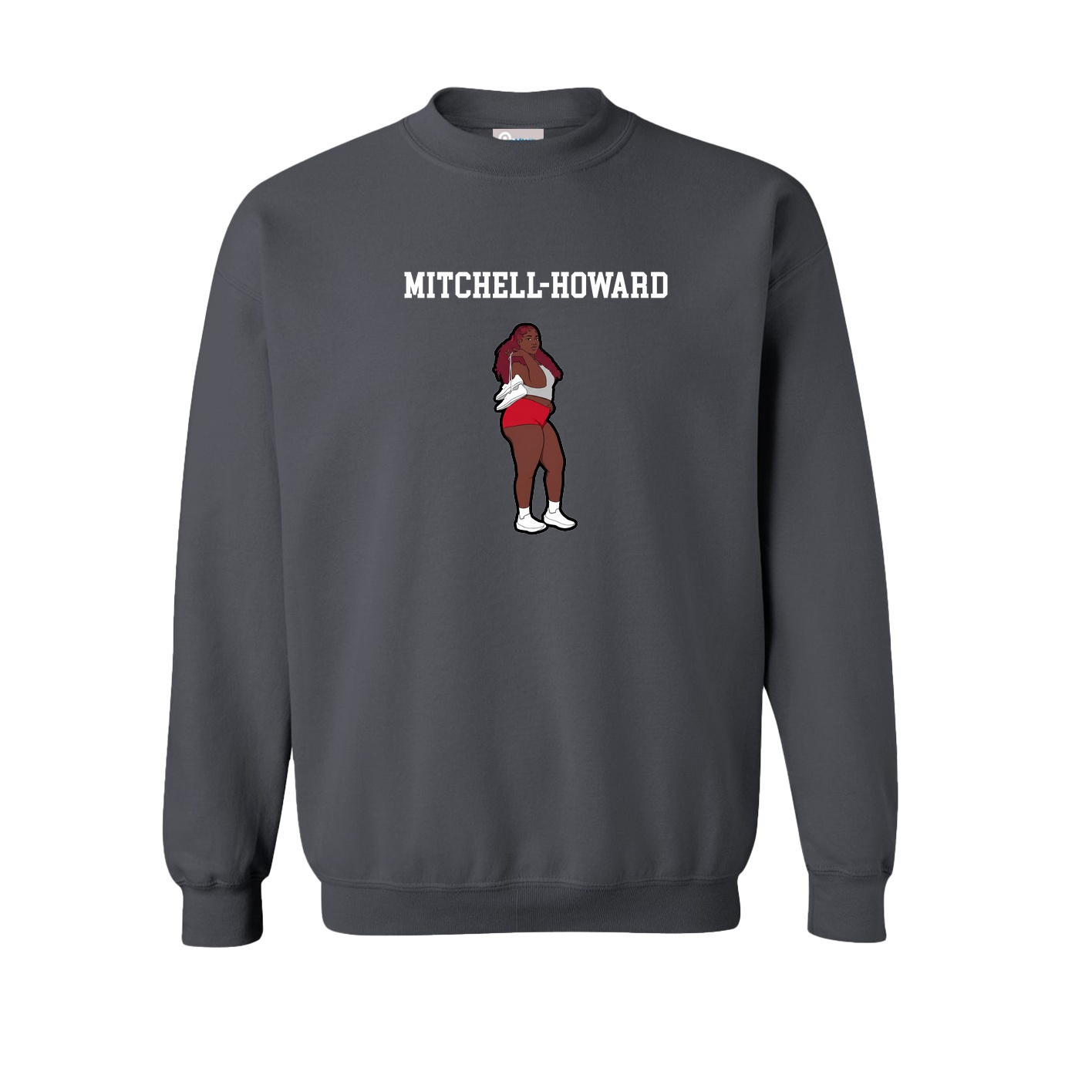 Fleece Crew — Shirsey in Grey