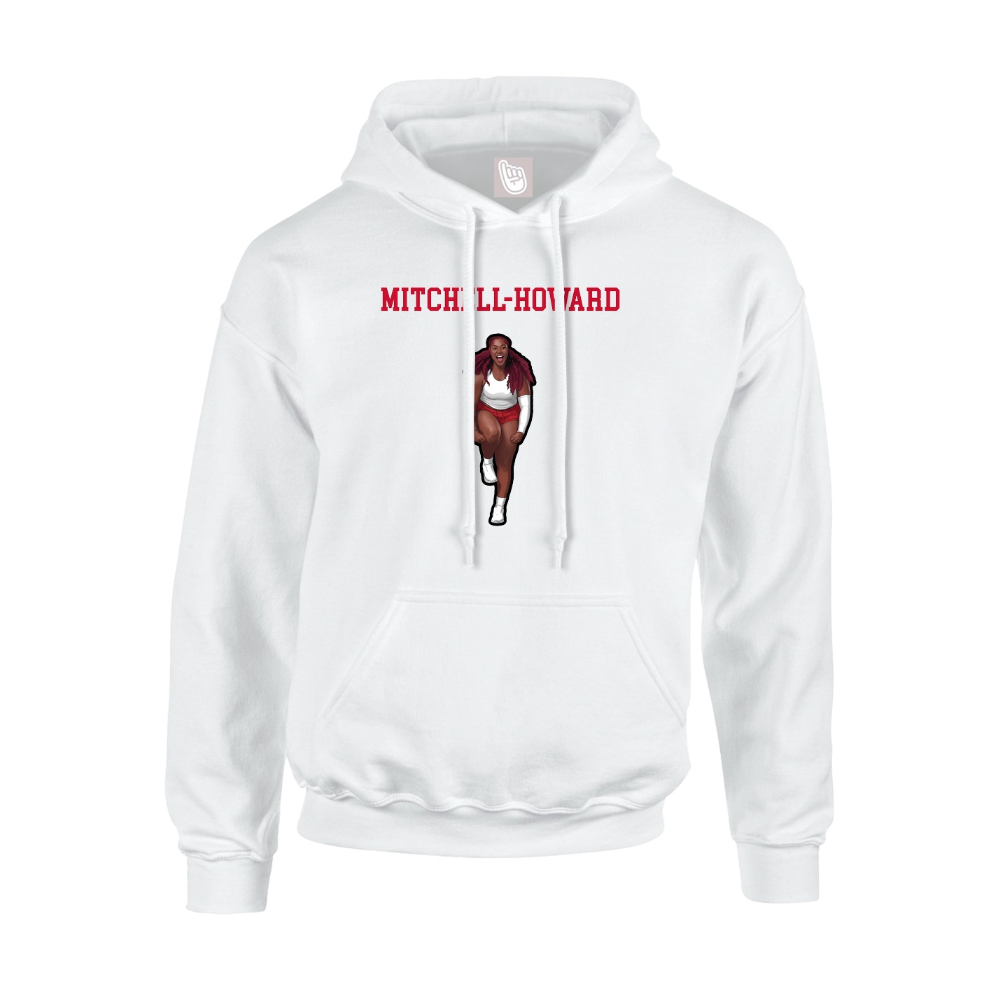 Hoodie — Shirsey in White
