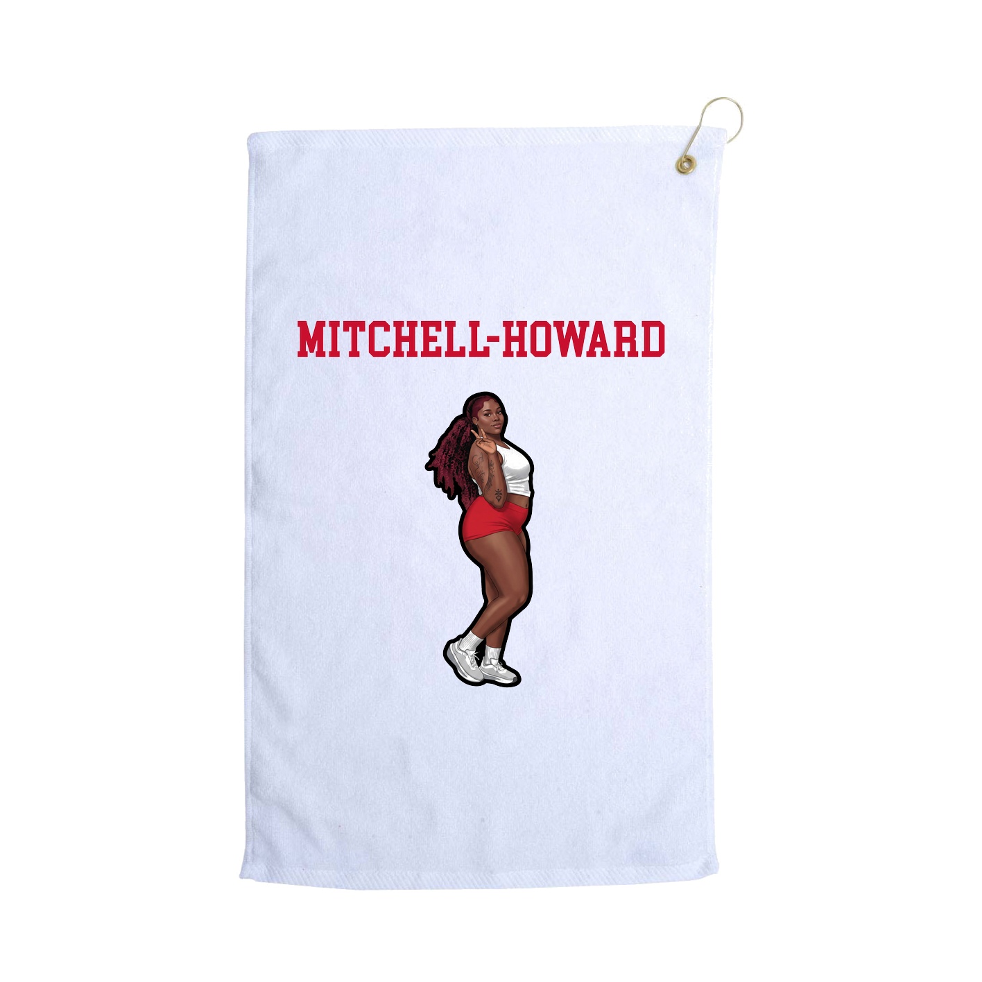 Golf Towel — Shirsey in White