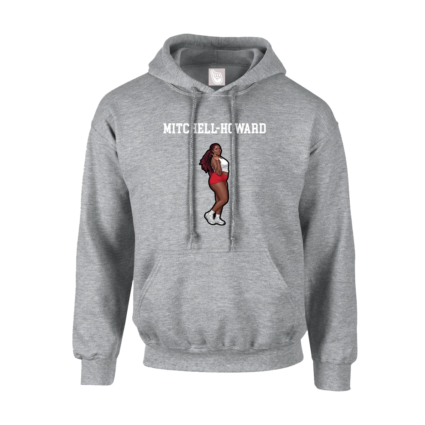 Youth Hoodie — Shirsey in Grey