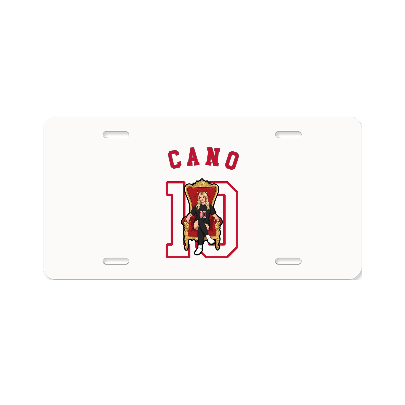 License Plate — Shirsey Arch in Classic
