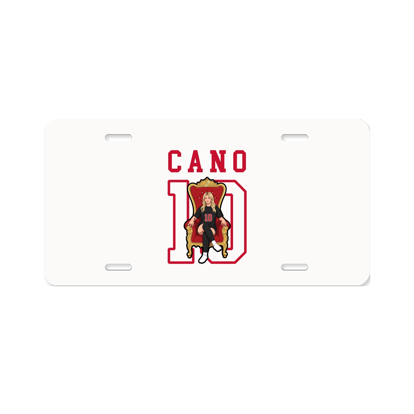 License Plate — Shirsey in Classic
