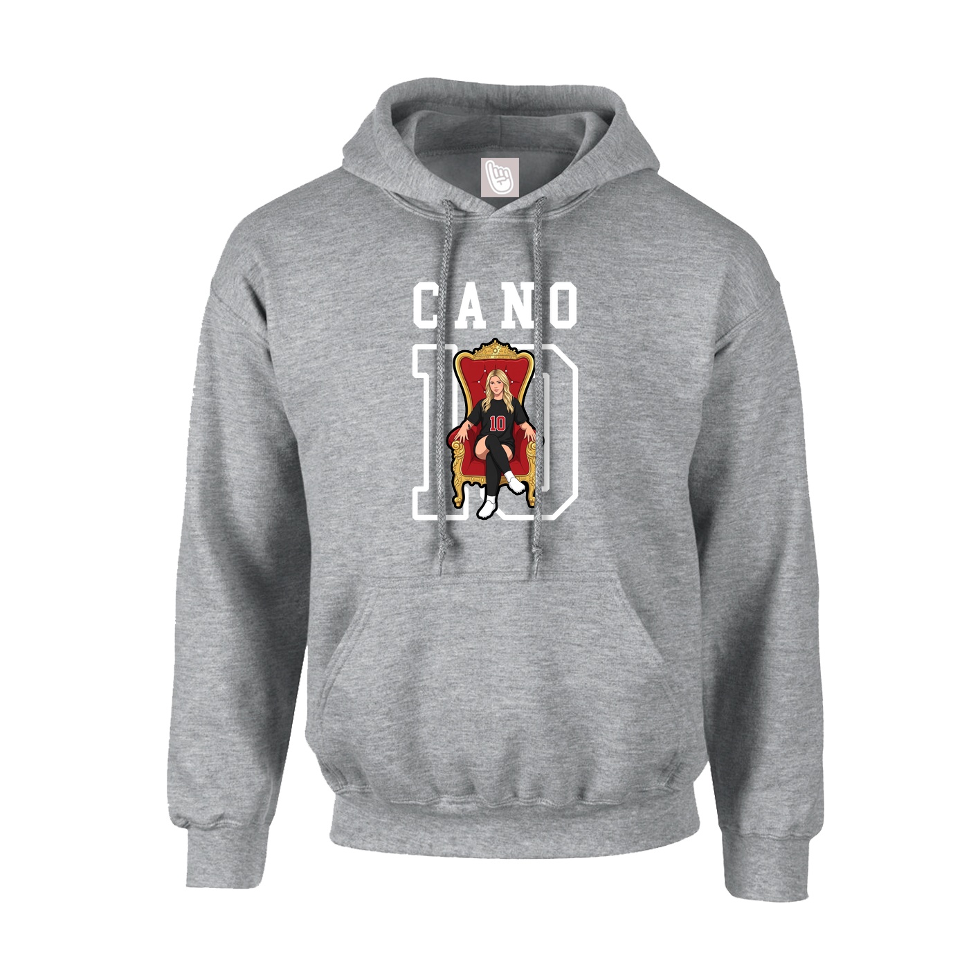 Youth Hoodie — Shirsey in Grey