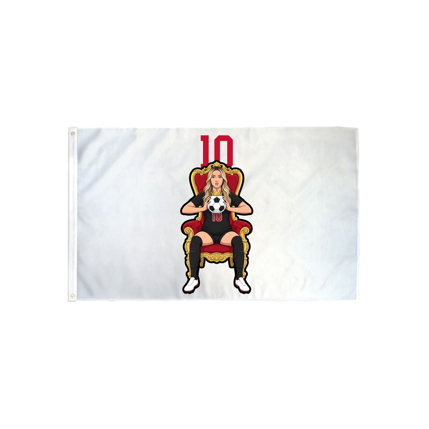 3x5 Flag — Number Top in Classic