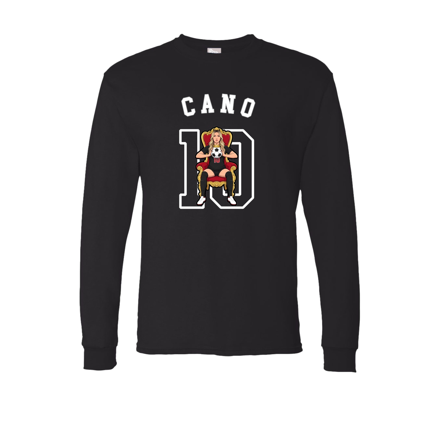 Long Sleeve Tee — Shirsey Arch in Black