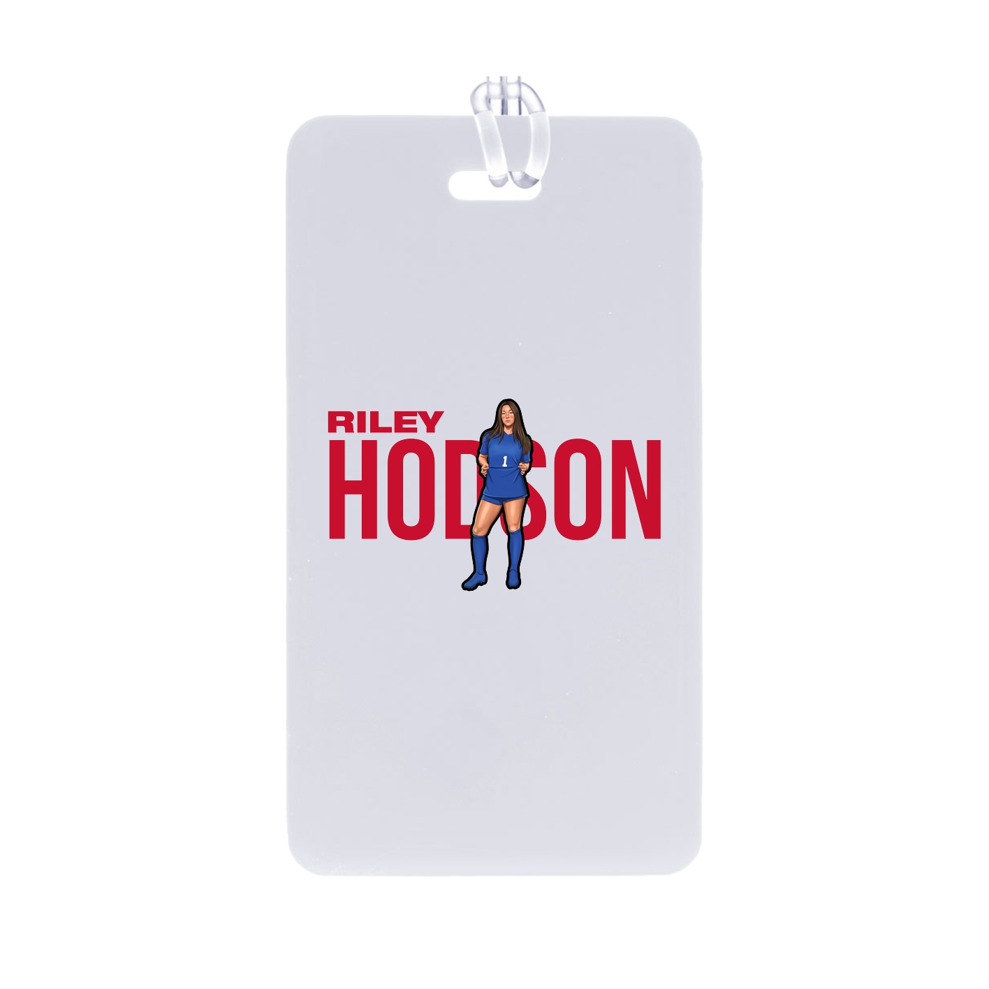 Bag Tag — Player Name in Classic