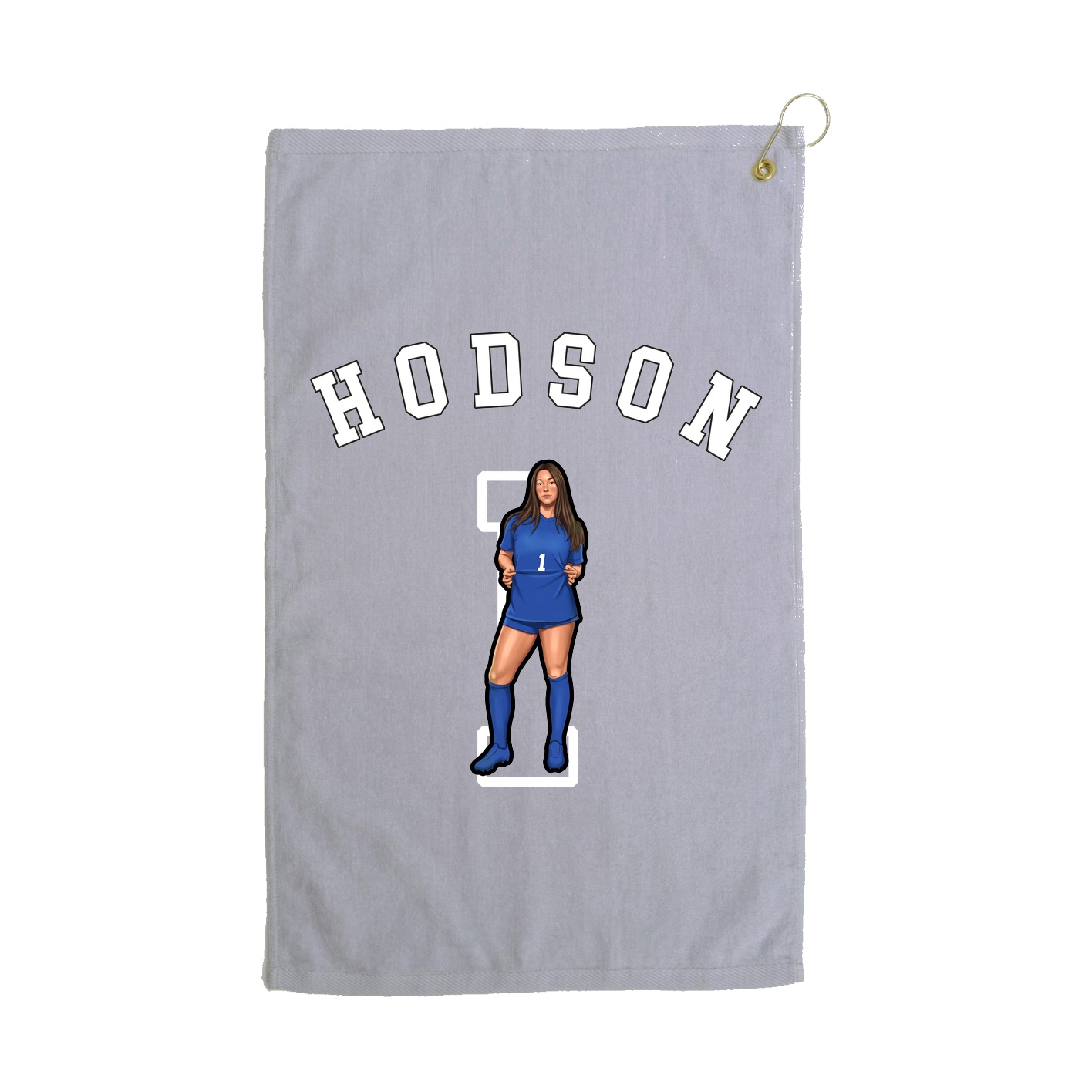 Golf Towel — Shirsey Arch in Grey