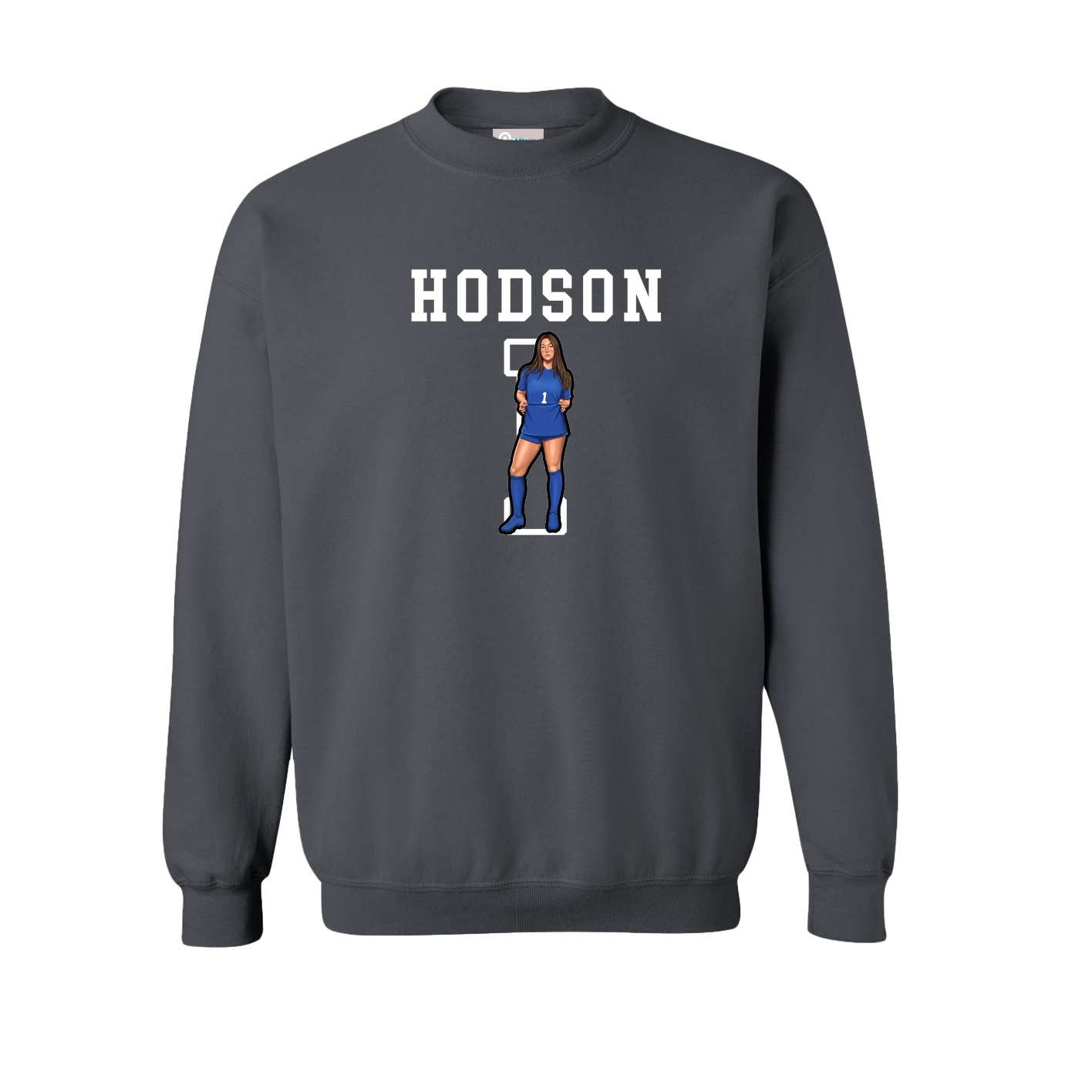Fleece Crew — Shirsey in Grey