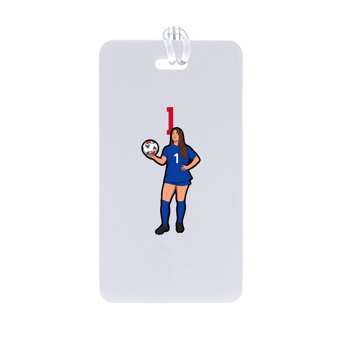 Bag Tag — Number Top in Classic