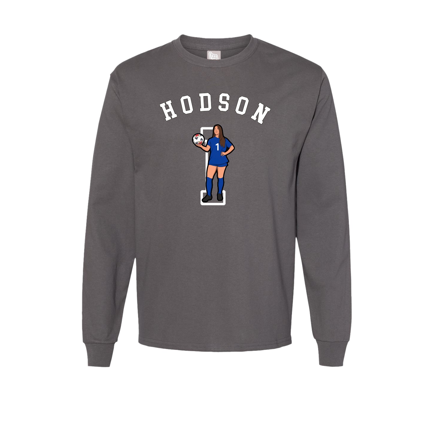 Long Sleeve Tee — Shirsey Arch in Grey