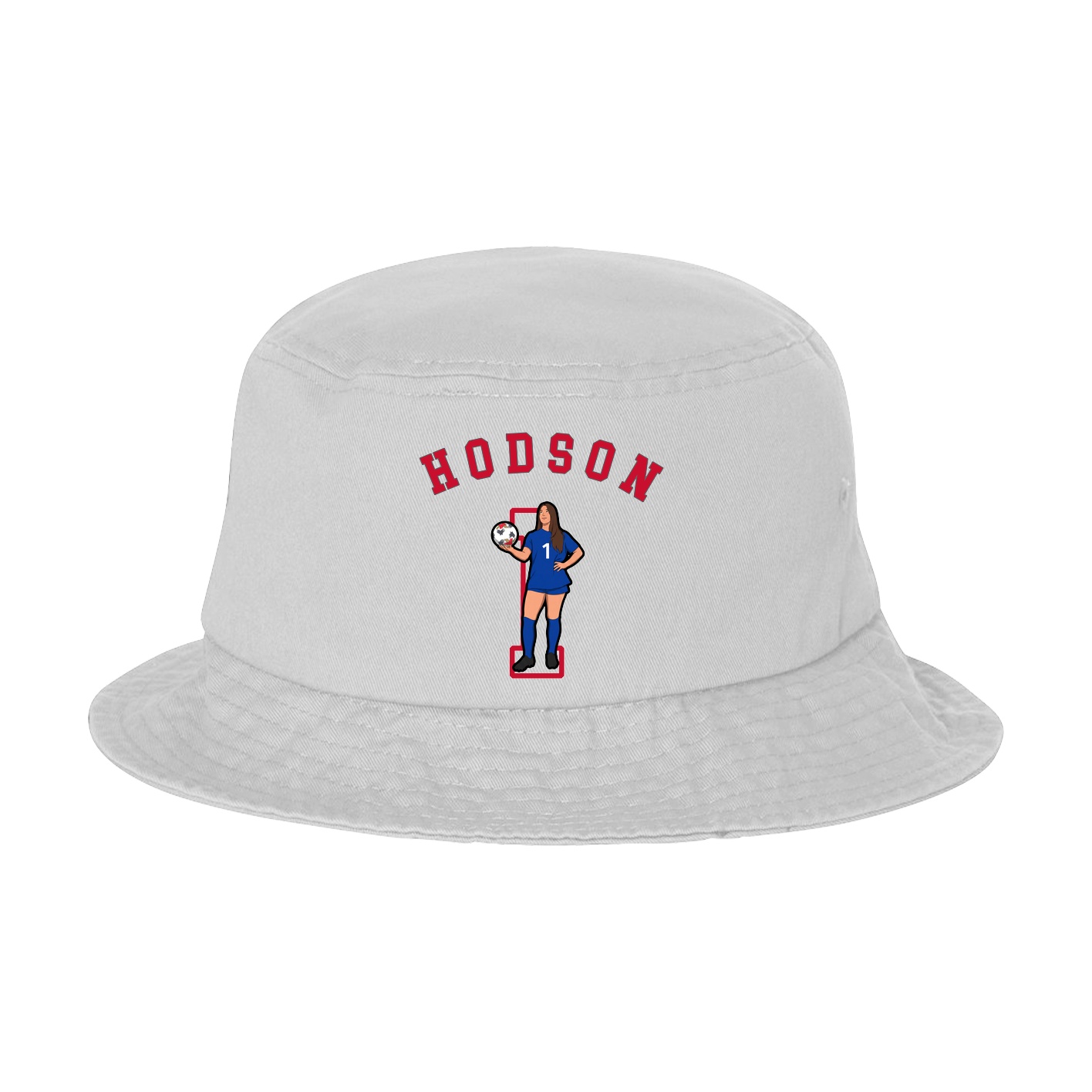 Bucket Cap — Shirsey Arch in White