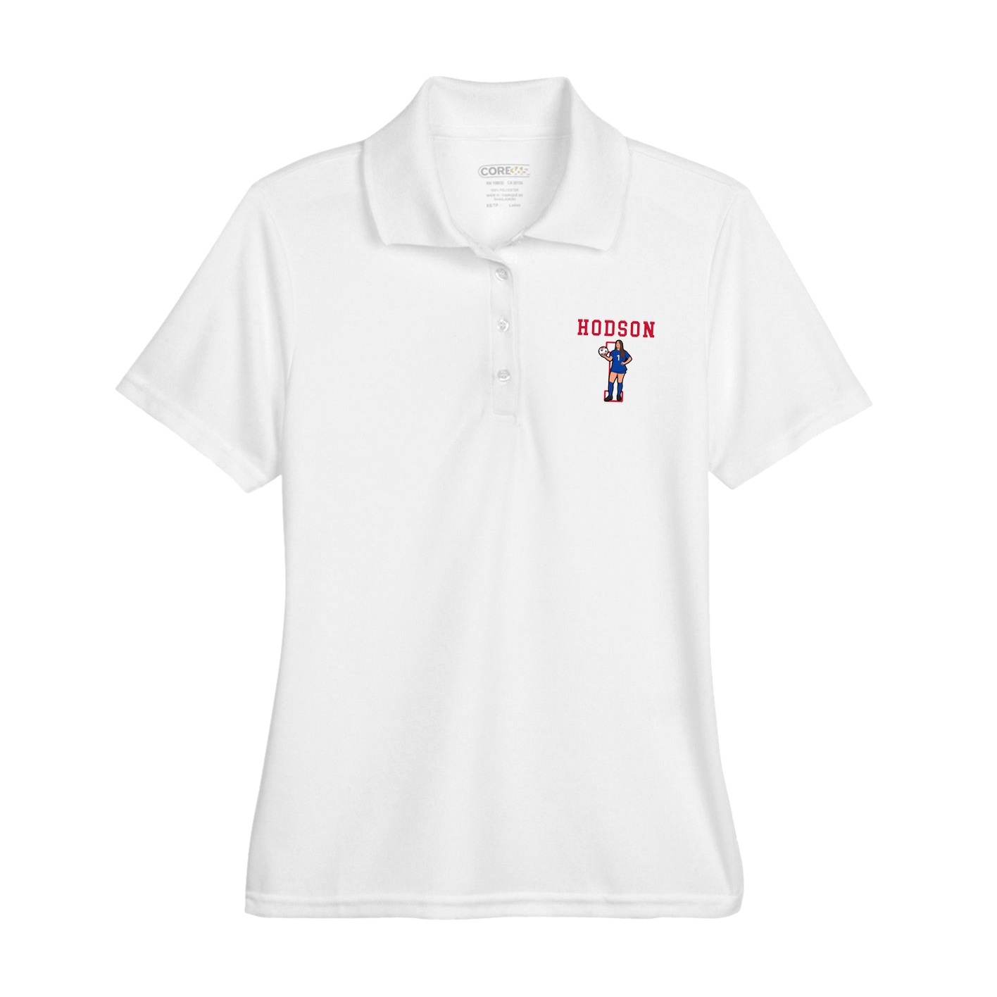 Womens Performance Polo — Shirsey in White