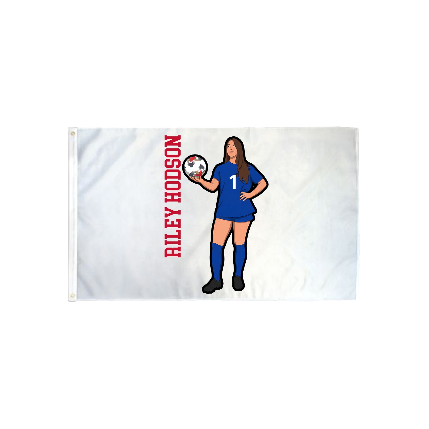 3x5 Flag — Name Vertical in Classic