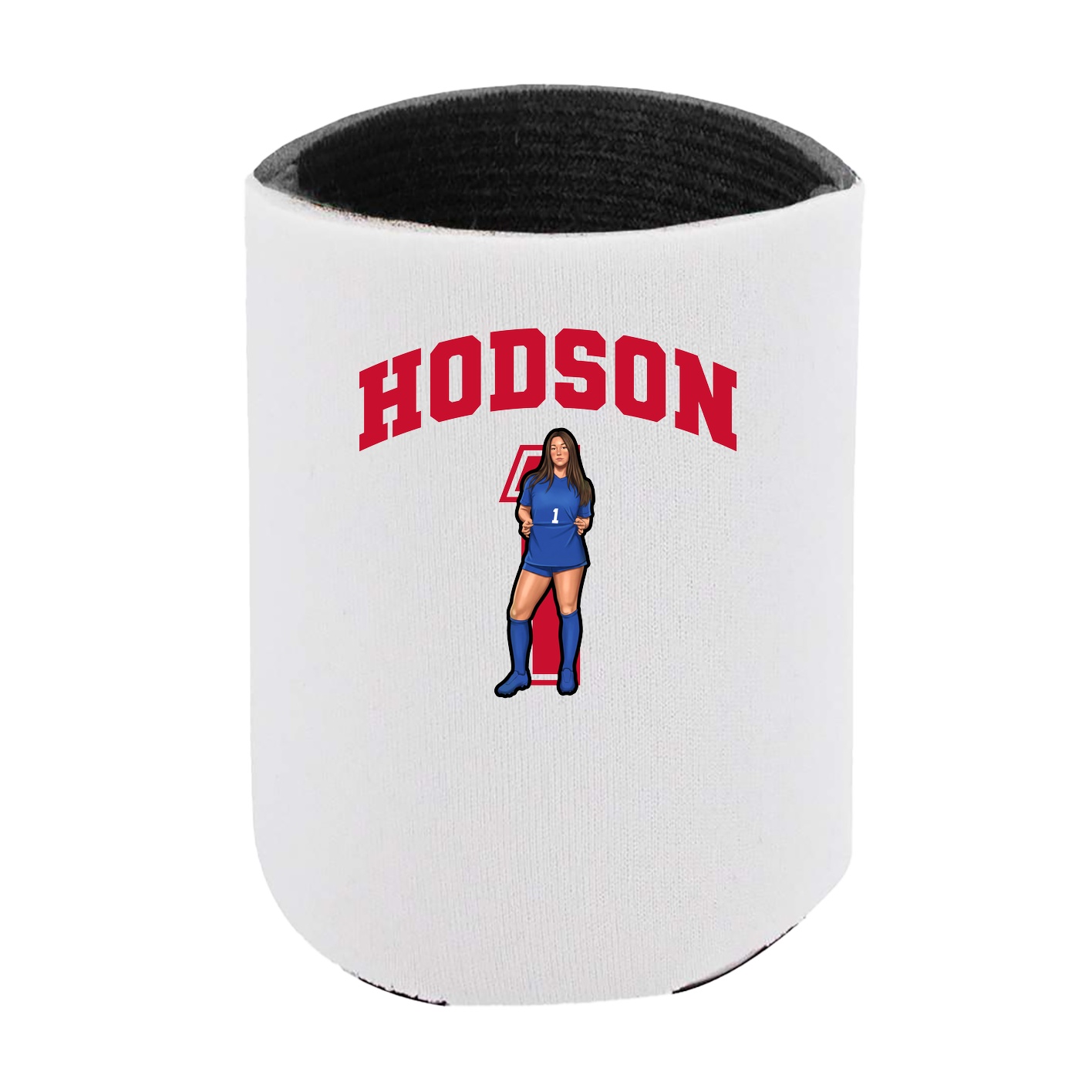 Can Holder — Number in White