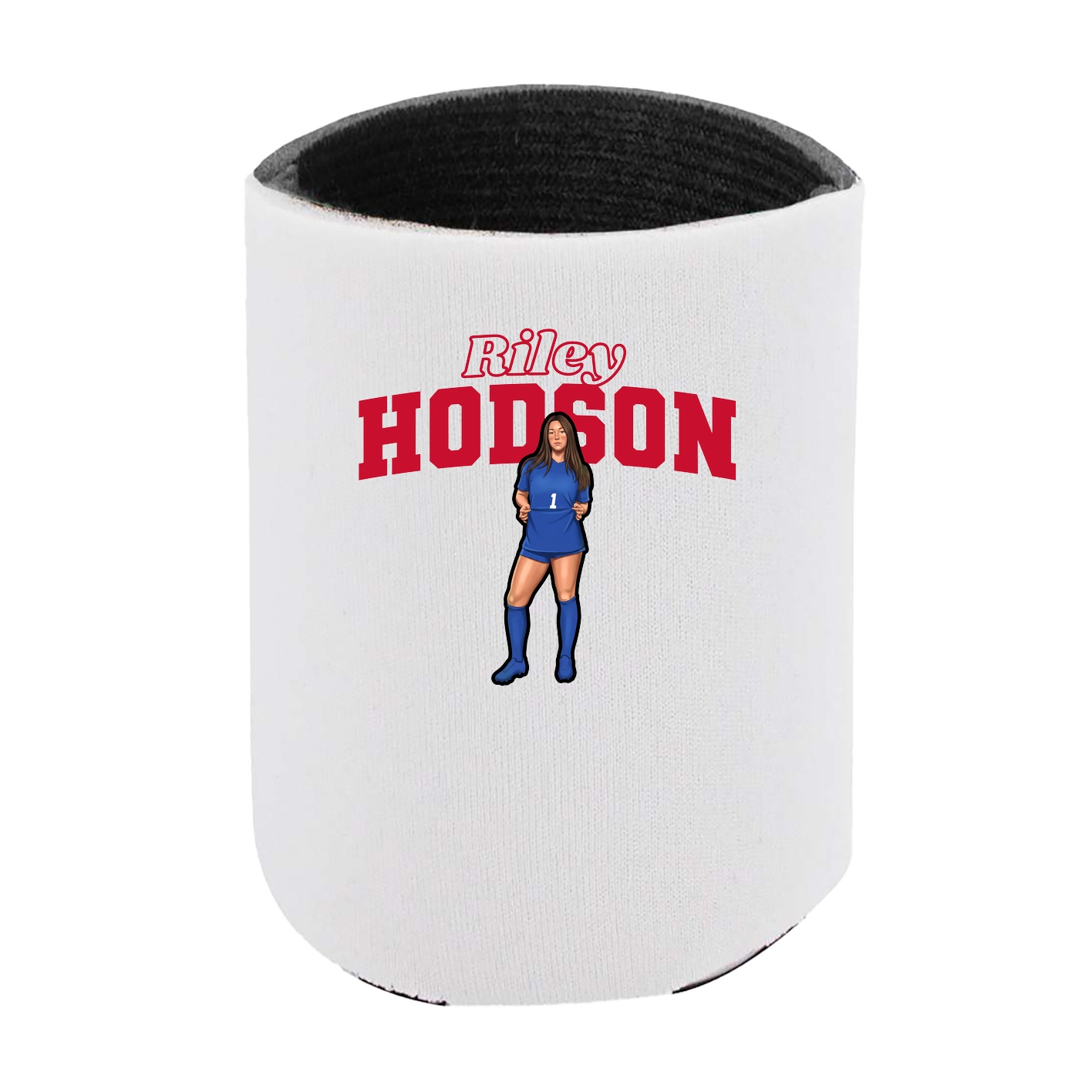 Can Holder — Name Arch in White