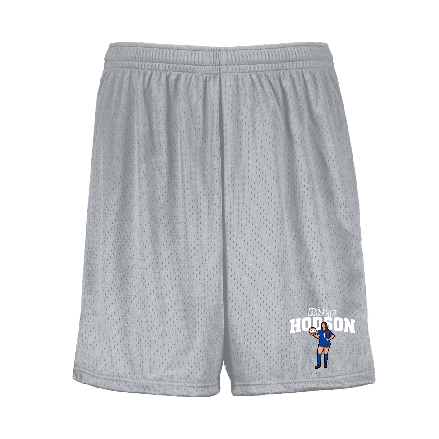 Shorts — Name Arch in Silver