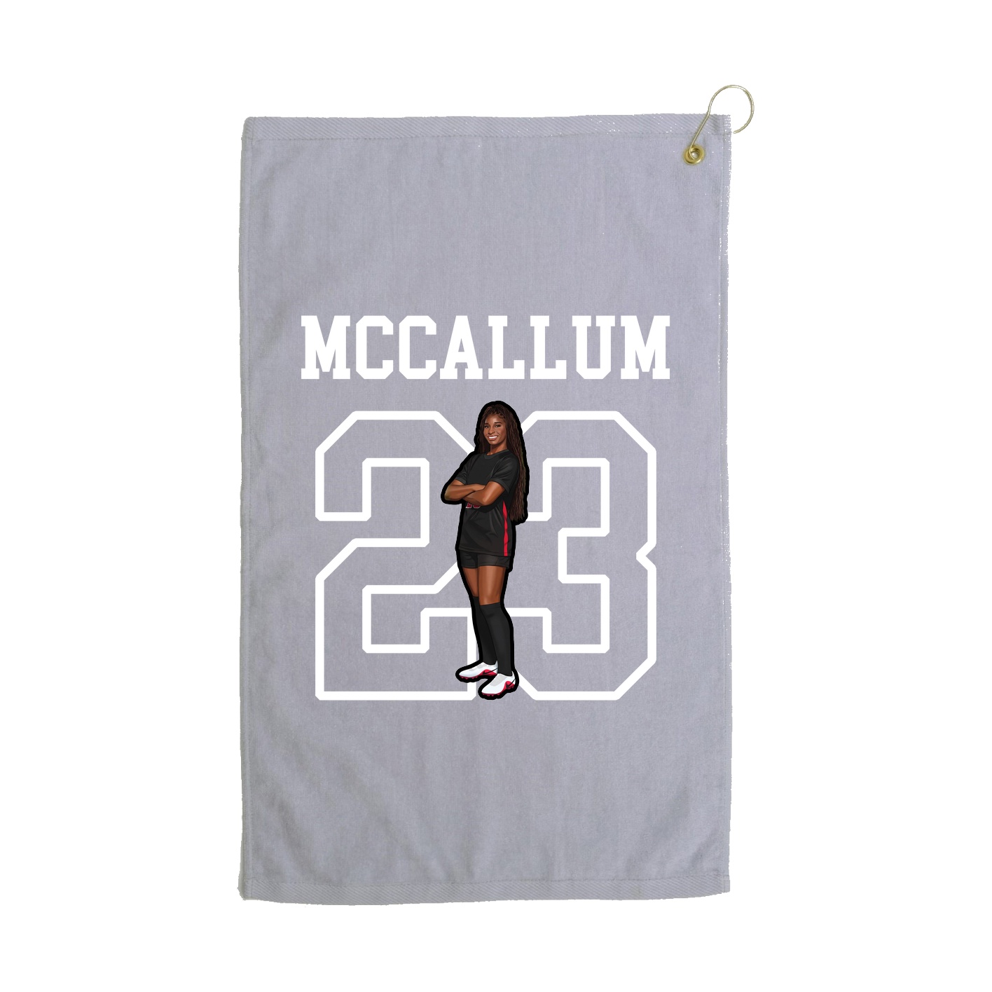 Golf Towel — Shirsey in Grey