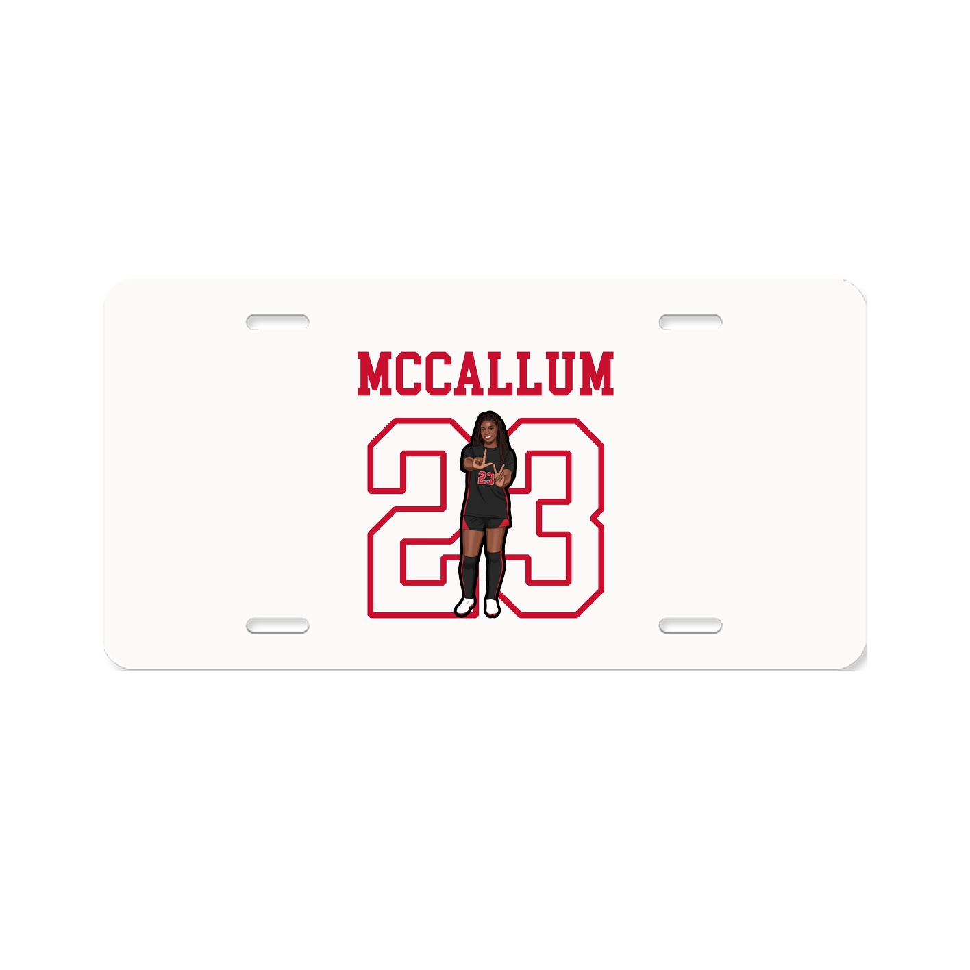 License Plate — Shirsey in Classic