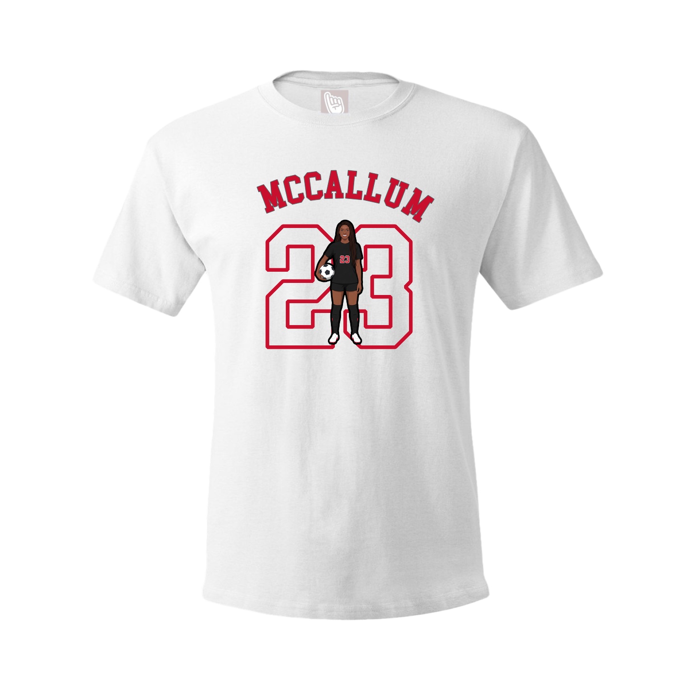 Youth Tee — Shirsey Arch in White
