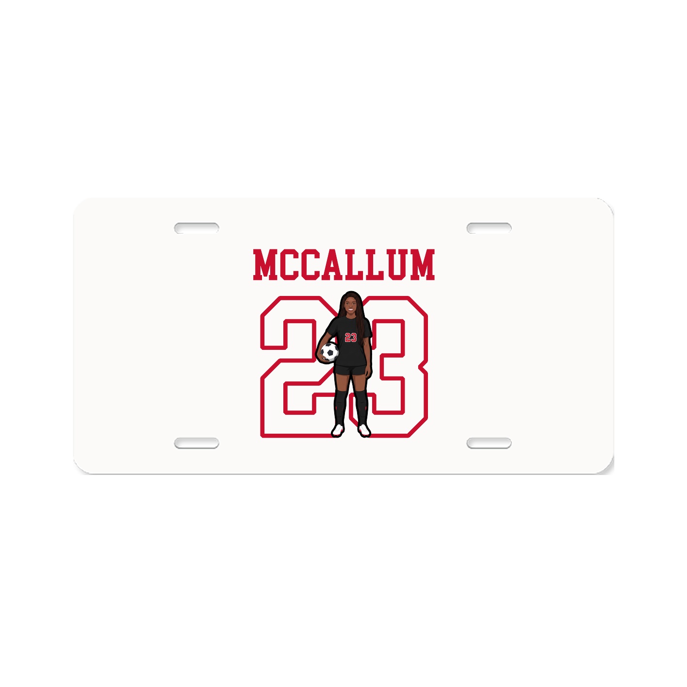 License Plate — Shirsey in Classic