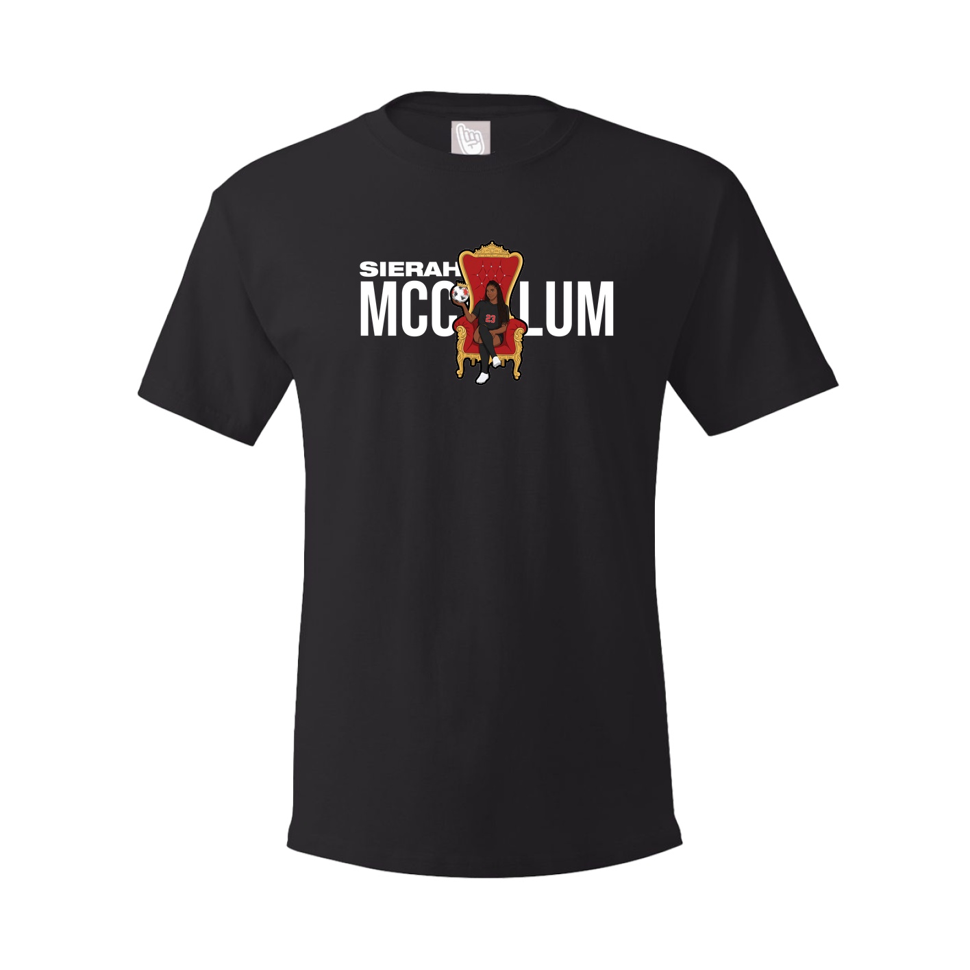 Youth Tee — Player Name in Black