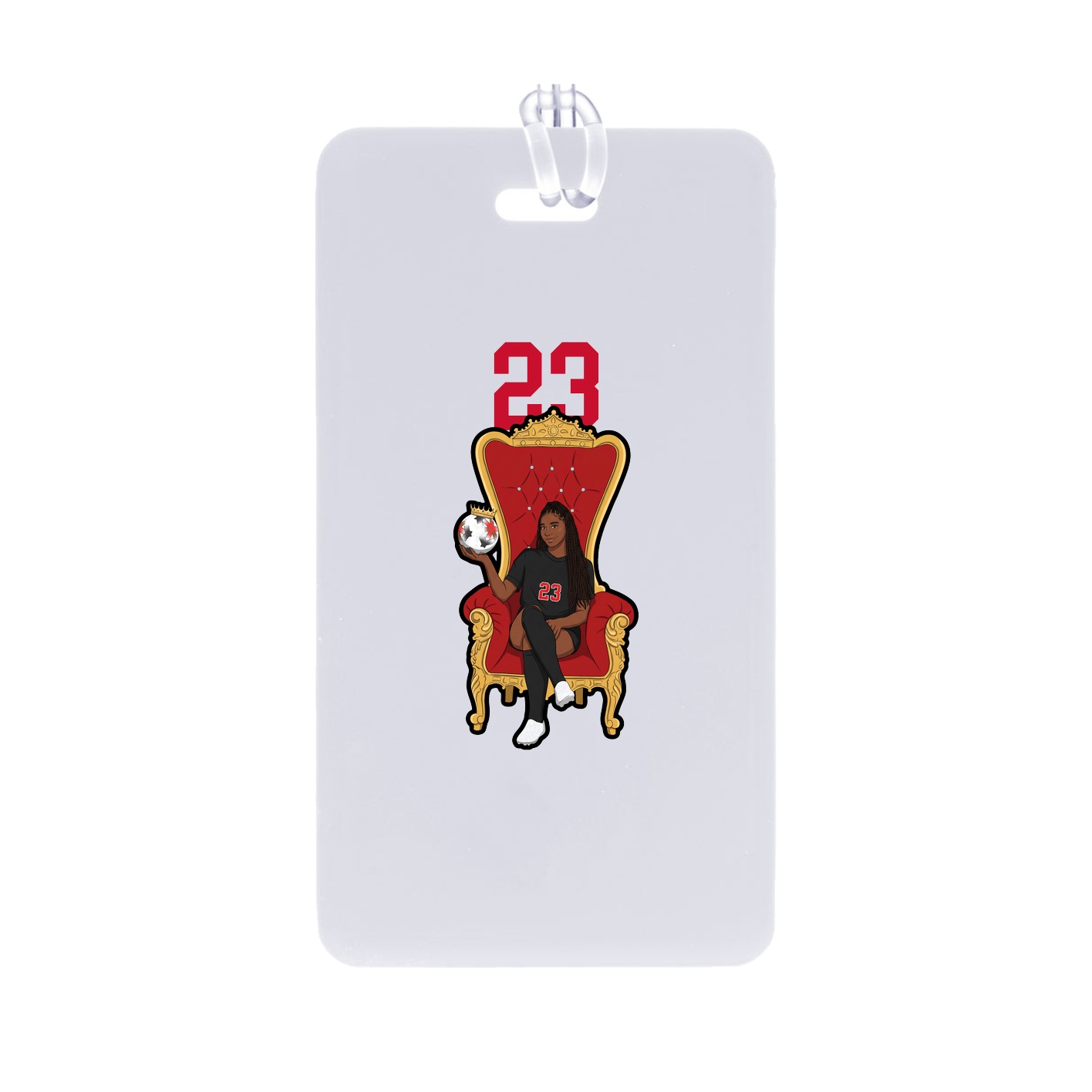 Bag Tag — Number Top in Classic