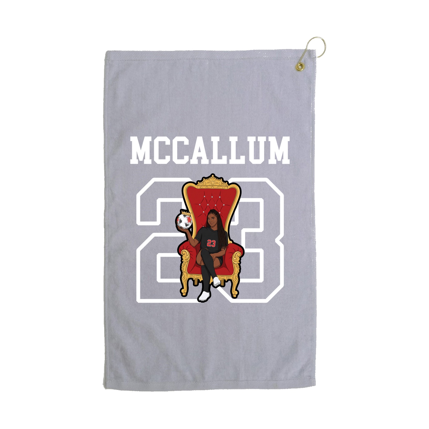 Golf Towel — Shirsey in Grey